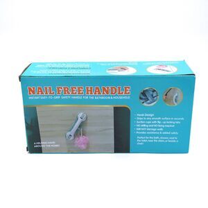 Nail Free Handle 3 Suction Cup Grab Bars for Bathtubs and Showers Handle 2 Pack